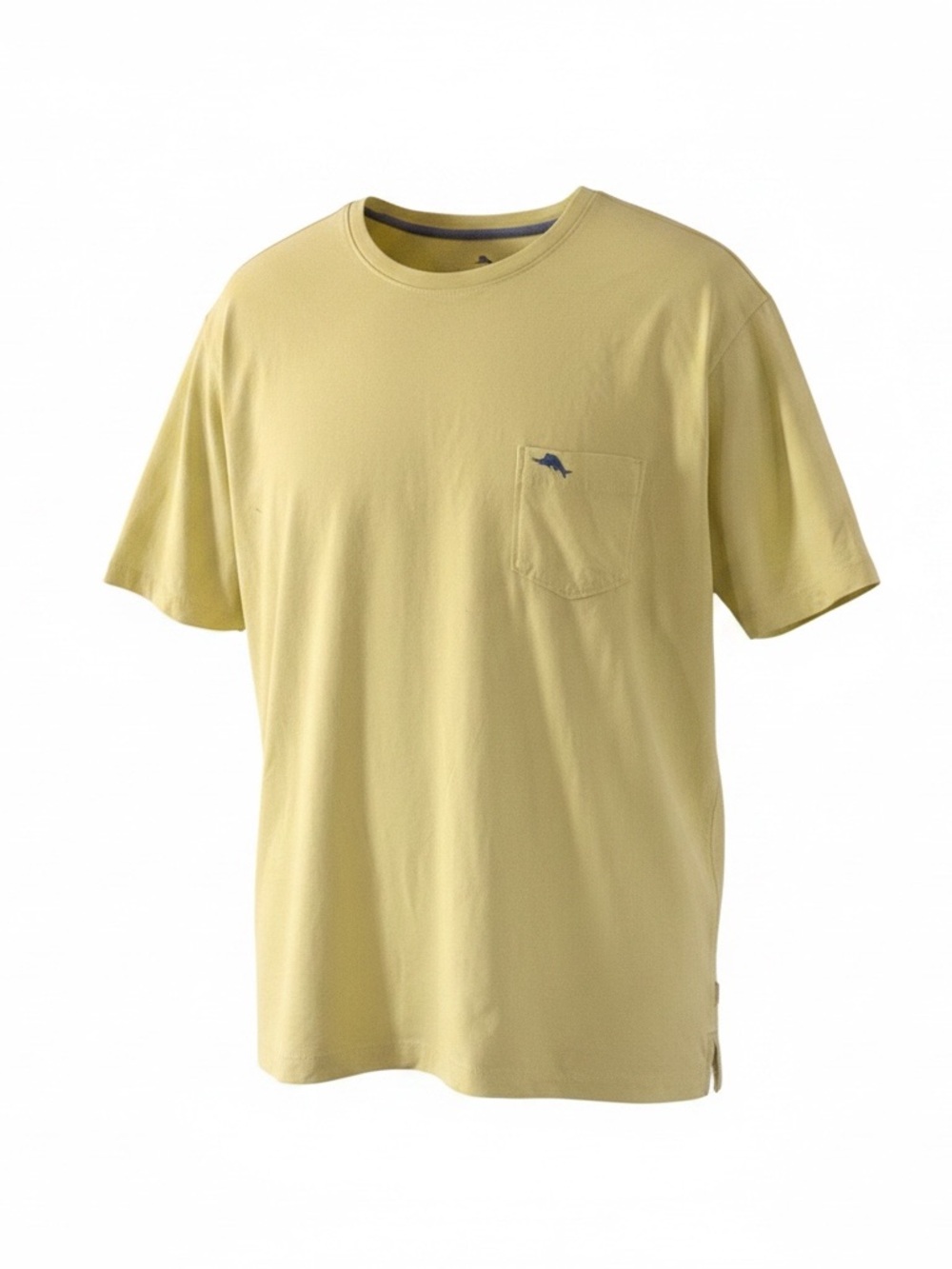 Tommy Bahama Men’s bright Yellow Short Sleeve Pocket Tee